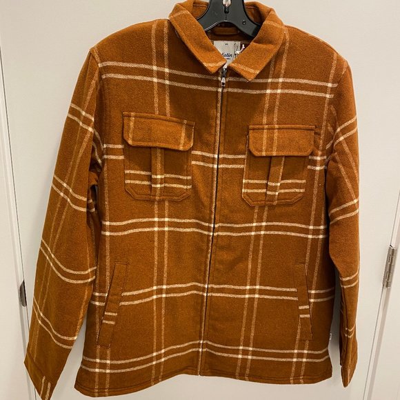 Burnt Orange Winter Jacket - Picture 1 of 6